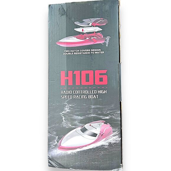 Remote Control Boat, High Speed H106 Rc Boat for Pools and Lakes, 20+ KMH 2. - Picture 2 of 16
